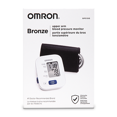 Bronze Upper Arm Blood Pressure Monitor view 2